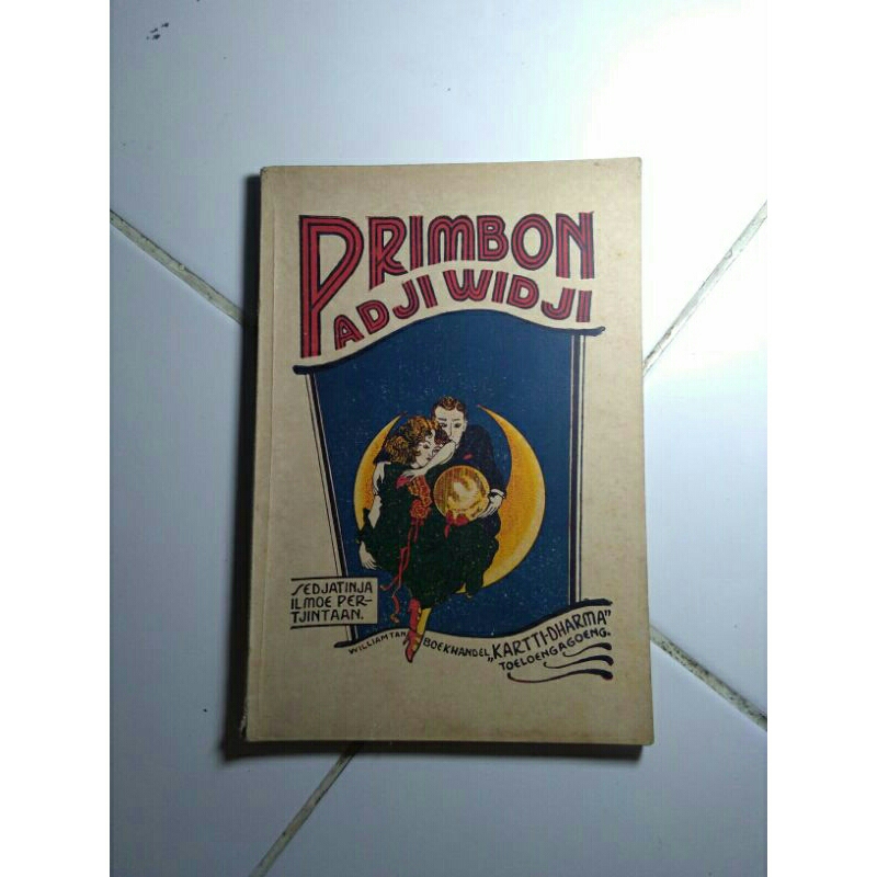 buku langka primbon adji widji cetakan tahun 1935