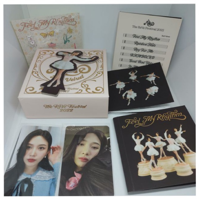 Red Velvet feel my rhythm orgel album joy set PC POB