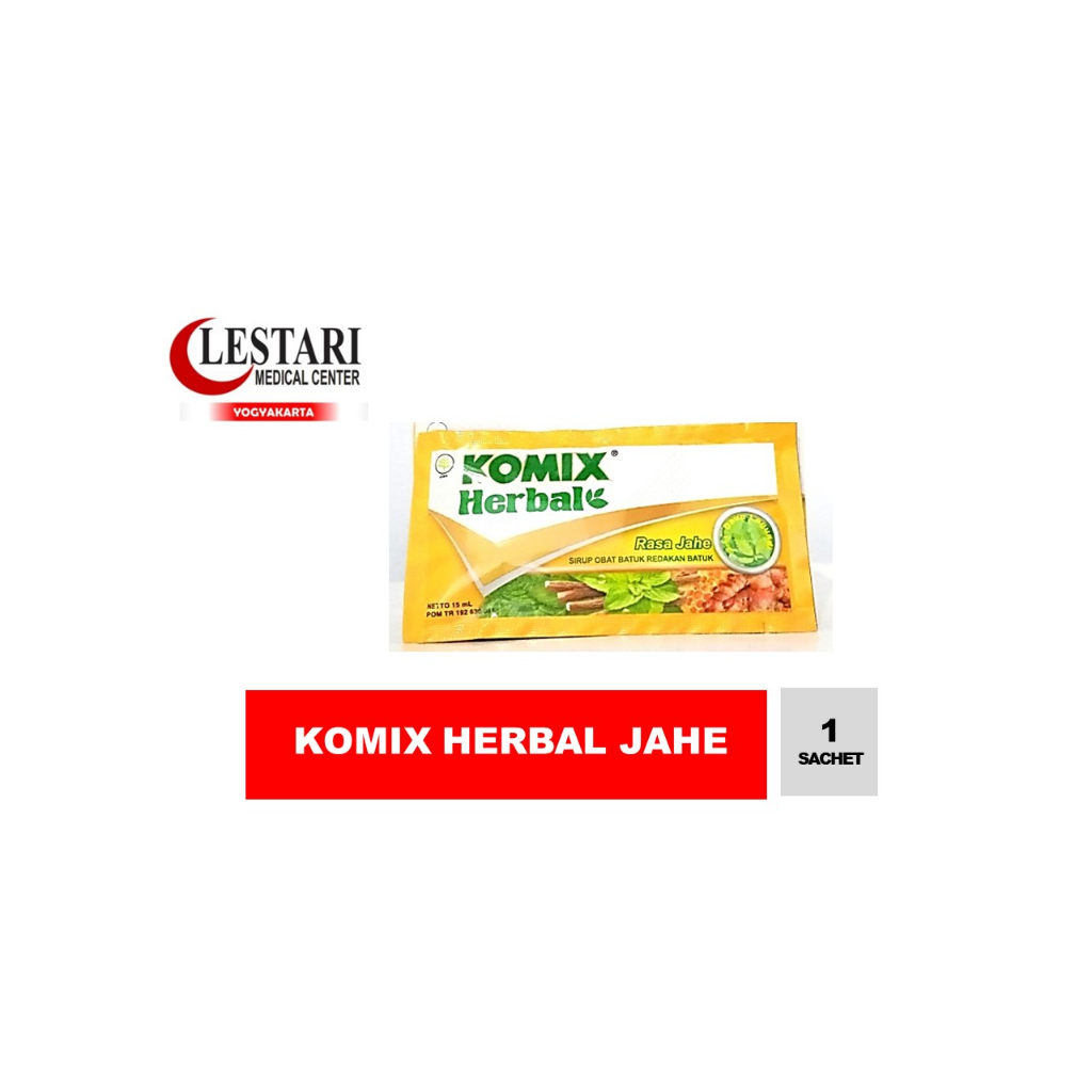 

Komix Herbal Jahe 1 Sachet