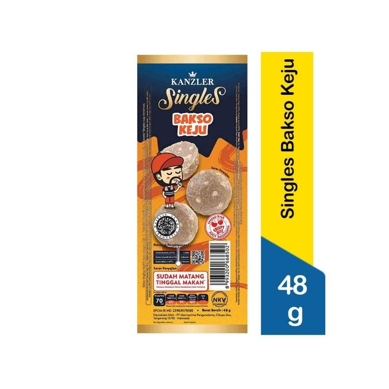 

Kanzler Singles Bakso Keju 48G