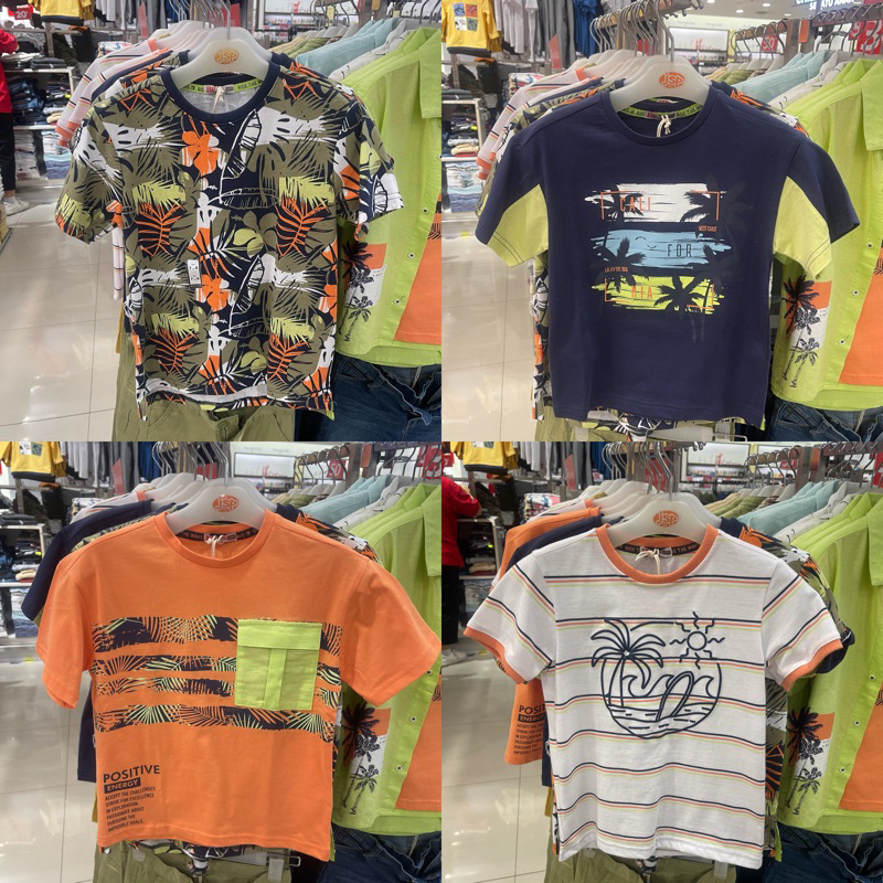 SALE Kaos anak laki-laki JSP Kids (4-14 tahun)