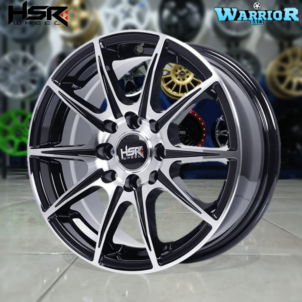Velg HSR Ring 14 Type KCCX R14 Mobil Xenia Calya Sigra Ayla R14