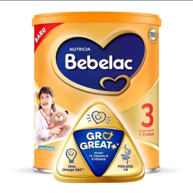 [BARU ORIGINAL] Bebelac 3 800gr Madu / Vanila Susu Formula Pertumbuhan