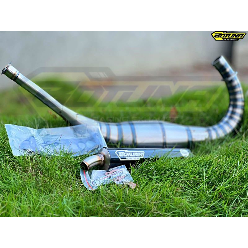 KNALPOT NINJA R RR SS ORIGINAL BOTUNA RACING EXHAUST TYPE C GALVANIS