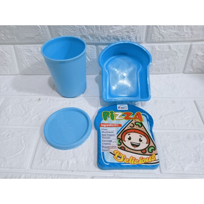 SET TEMPAT MAKAN ANAK / SET KOTAK MAKAN MURAH DAN LUCU
