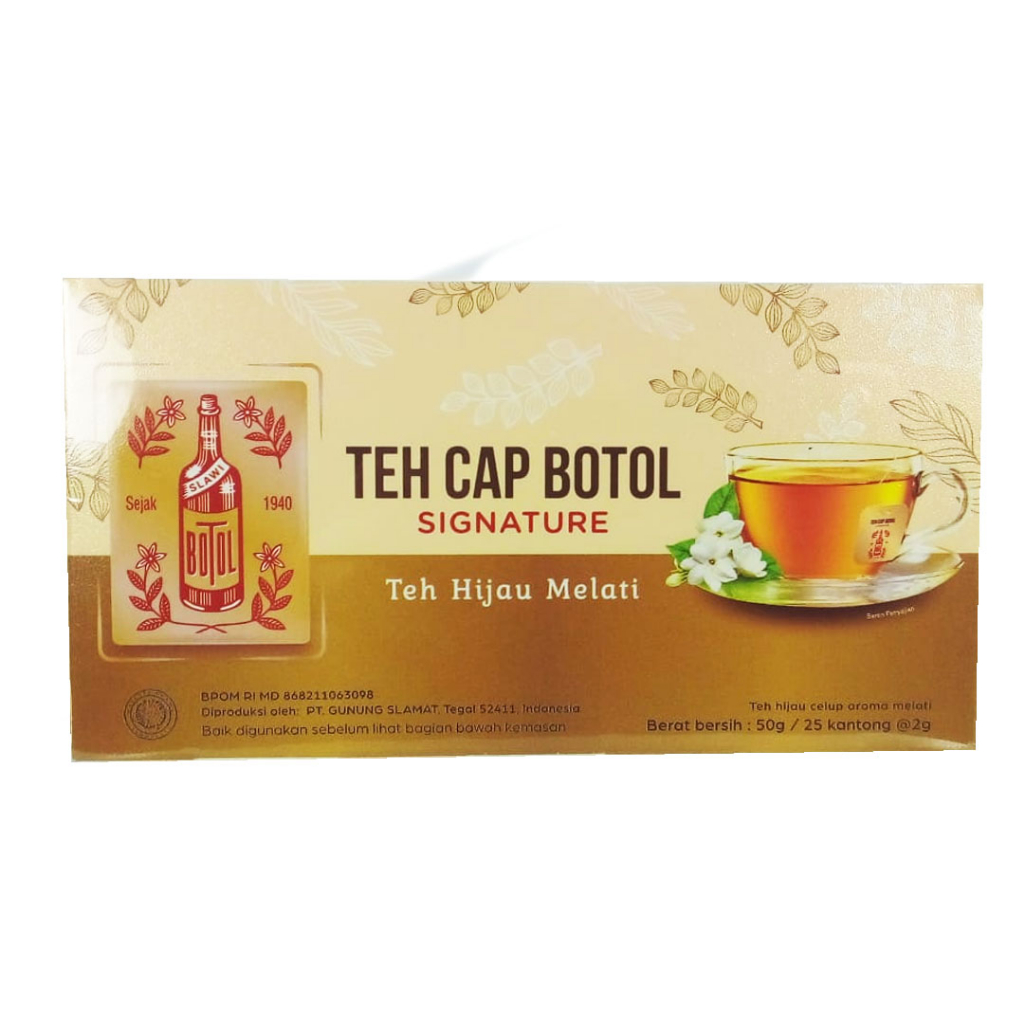 

TEH CAP BOTOL SIGNATURE JASMINE GREEN TEA 50g