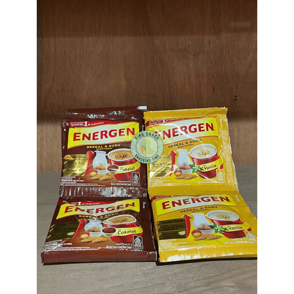 

Energen Sereal Oat Renceng Rasa Vanilla / Coklat (Isi 10 Pcs)