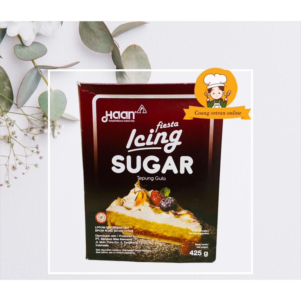 

haan icing sugar fiesta 425 gr