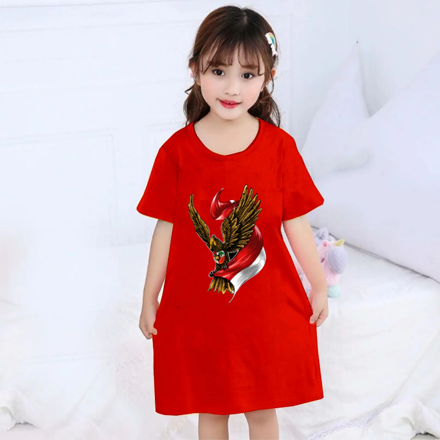 GG Dress Anak Garudaku Spesial Kemerdekaan