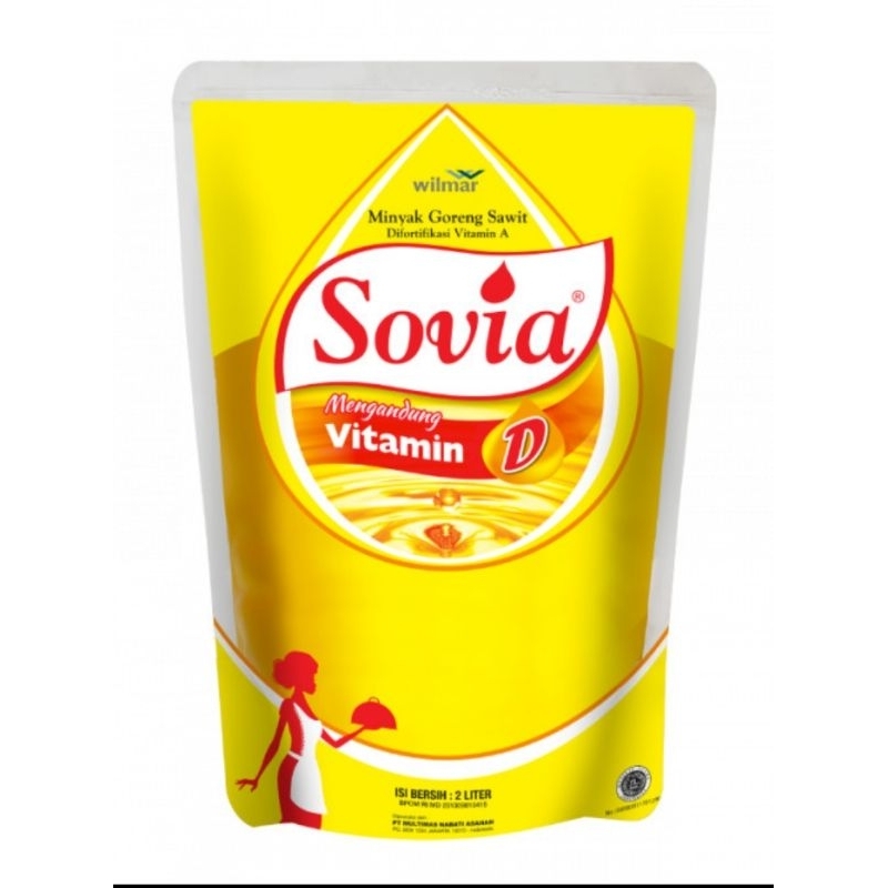 

minyak goreng Sovia 2 liter