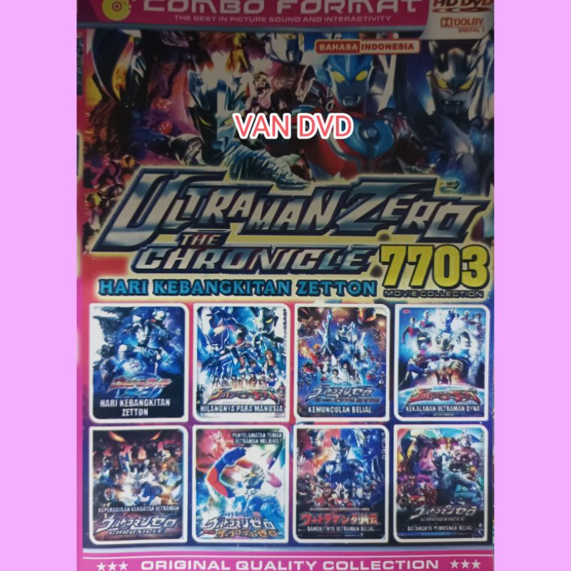KASET KARTUN ANAK " ULTRAMAN ZERO CHRONICLES"
