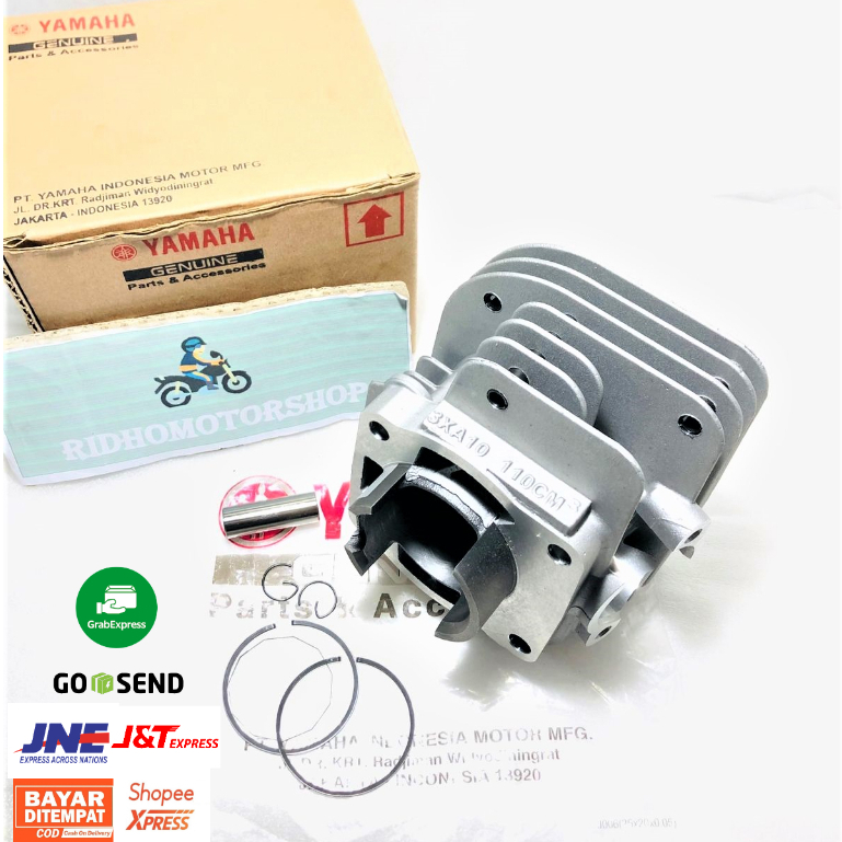 BLOCK CYLINDER BLOK SEHER PISTON RING PISTON SET KOMPLIT ASSY YAMAHA F1ZR FIZR FORCE 1 POSWAN FIZR 2