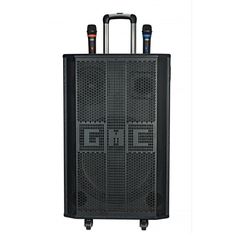 speaker bluetooth gmc 899U free 2 mic wireless 15 inc