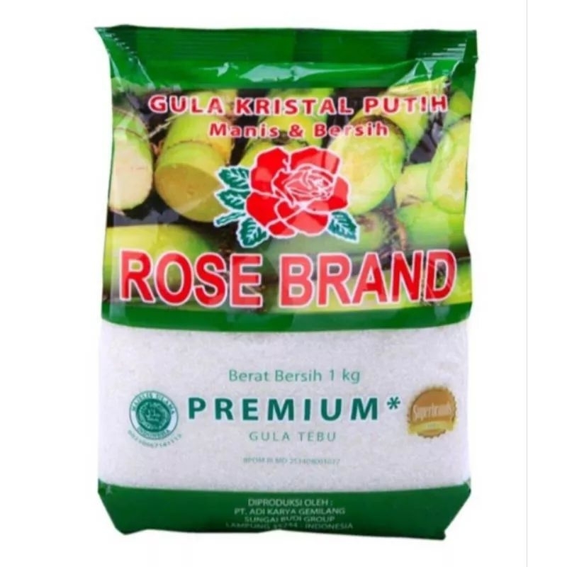 

Gula rose brand premium 1 kg