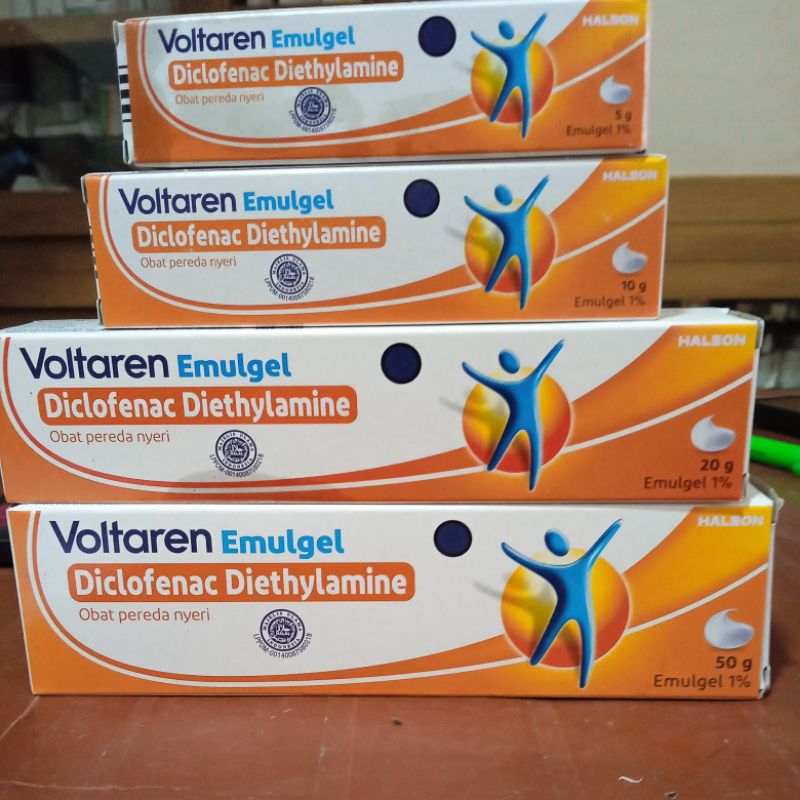 Voltaren Gel 5gr 10gr 20gr 50gr/Gel Untuk Mengurangi Nyeri dan Peradangan;8992695455611