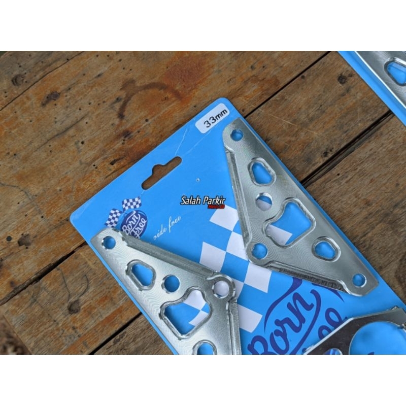 Kupingan Lampu CNC as 33 Bornfree dudukan lampu cnc as 33 pnp sok ninja cb cb10 cb125 gl gl100 glmax