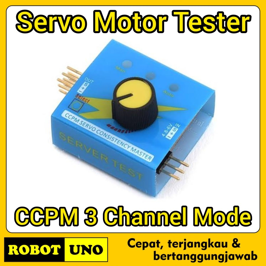 CCPM Servo Tester Multi 3 Channel ESC Tester Signal PWM Generator