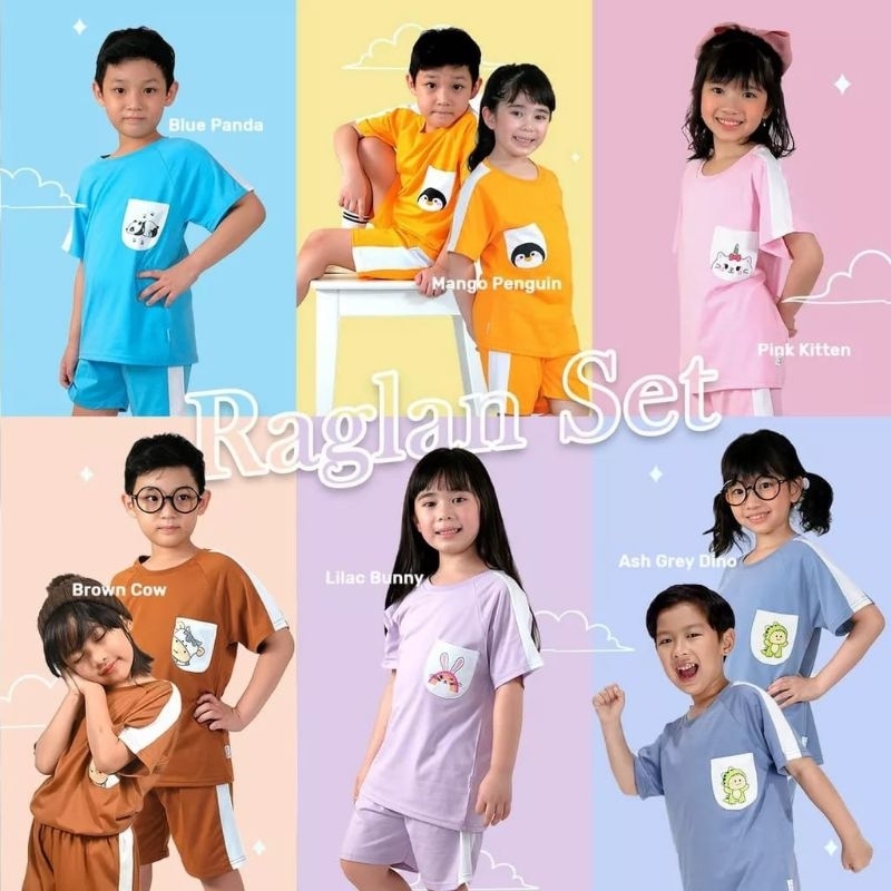 Kazel x Zebe Raglan Set