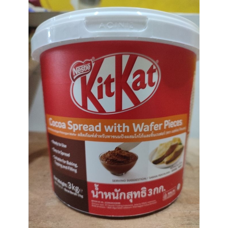 

Selai Coklat KitKat Spread - Repack 250g ( Bungkus Pakai Plastik )