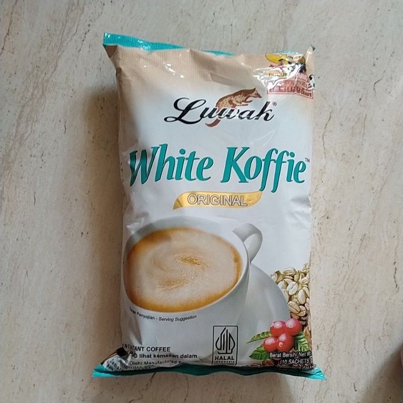 

LUWAK WHITE COFFE ISI 10 X 20g