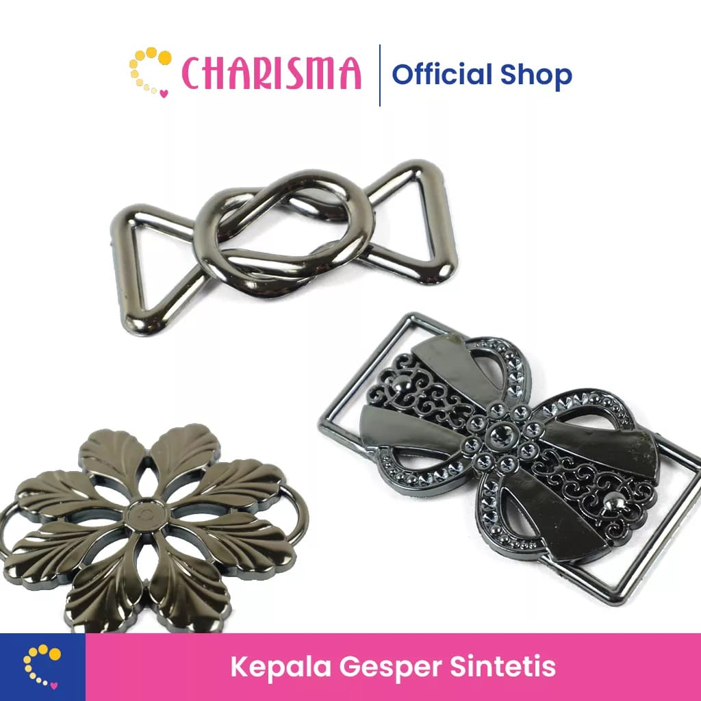 Kepala Gesper Plastik - Charisma Kepala Ikat Pinggang / Belt Kepala Gesper
