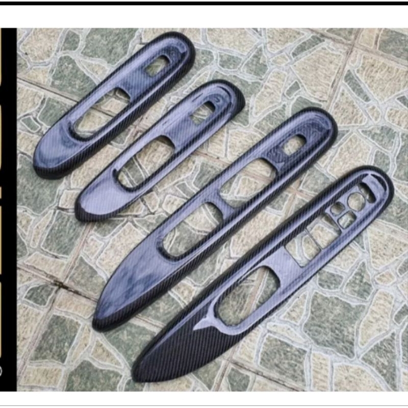 power window BRV brio mobilio carbon fiber carbon kevlar carbon forged