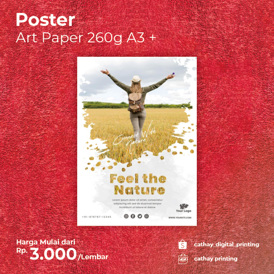 Art Paper 260gr A3+ 2 Sisi