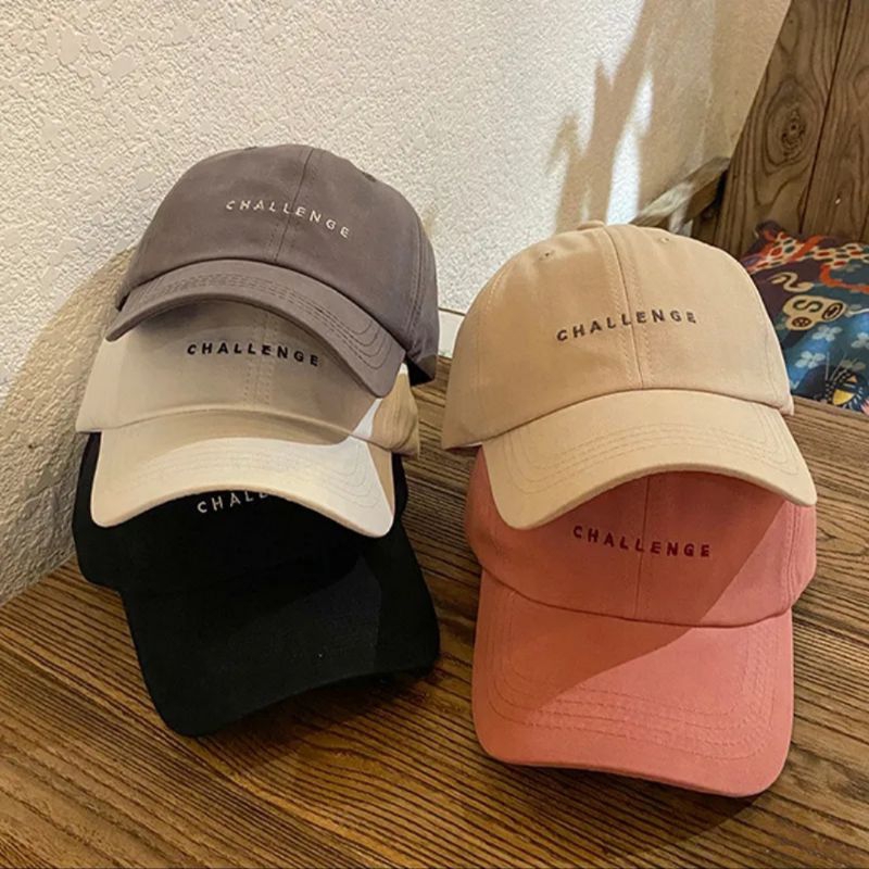 Topi Pria Distro Challenge Keren Trend Kekinian Topi BaseBall Pria Dewasa Casual Murah Topi Wanita K