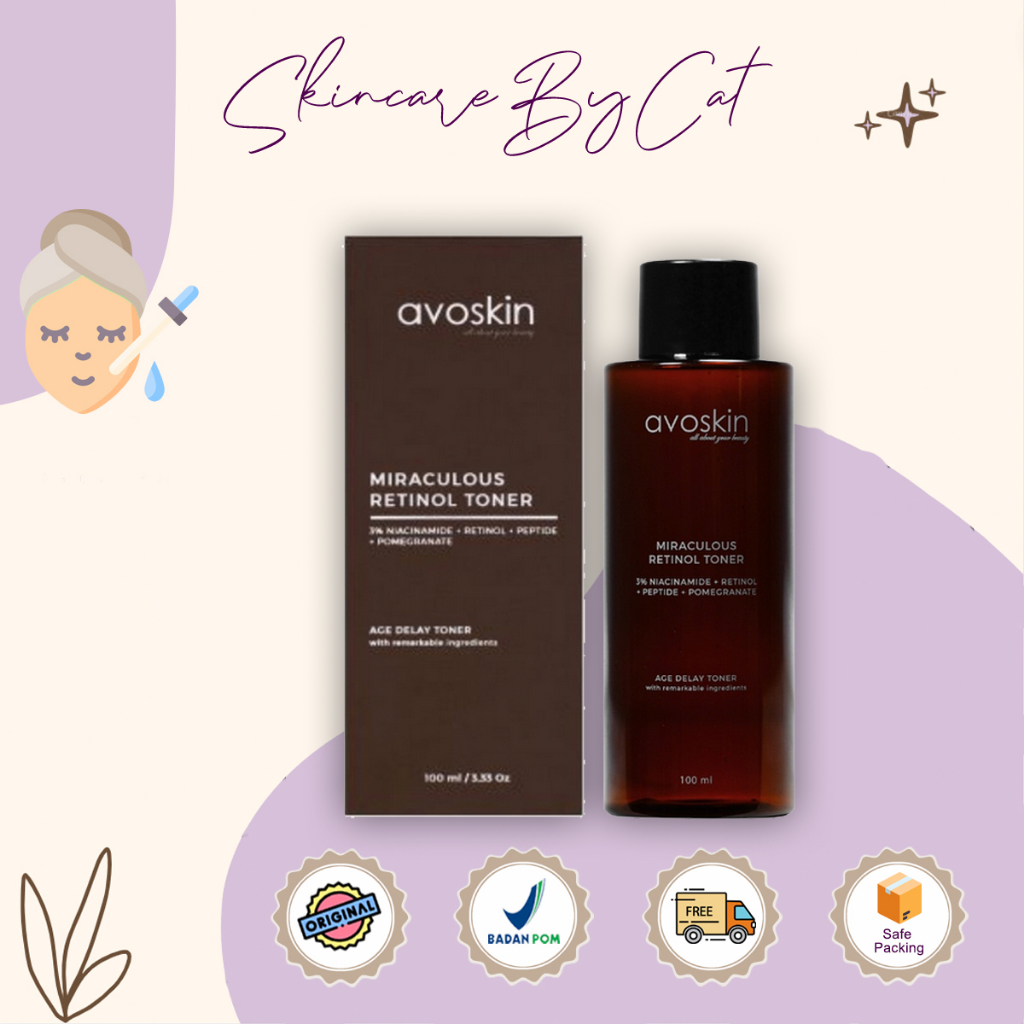 Avoskin Miraculous Retinol Toner 100ml | Toner Avoskin