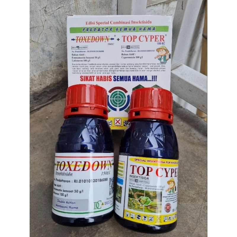 Paket bundling toxedown+topcyper 250 ml