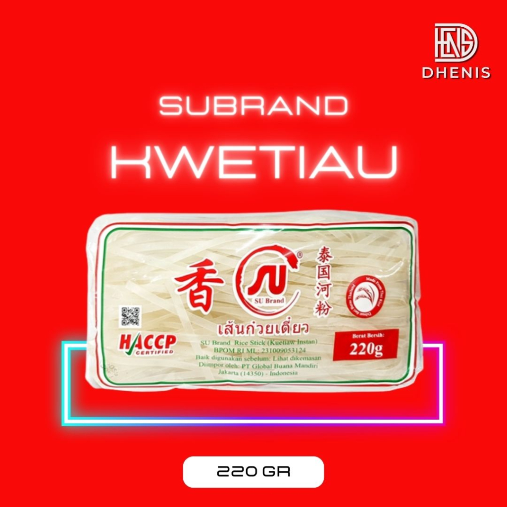 

SU BRAND KWETIAU KERING 220 GR