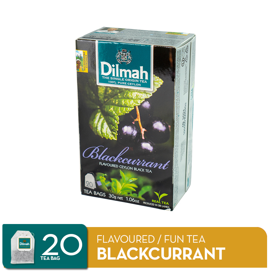 

Dilmah Blackcurrant Tbag 20s - Teh celup