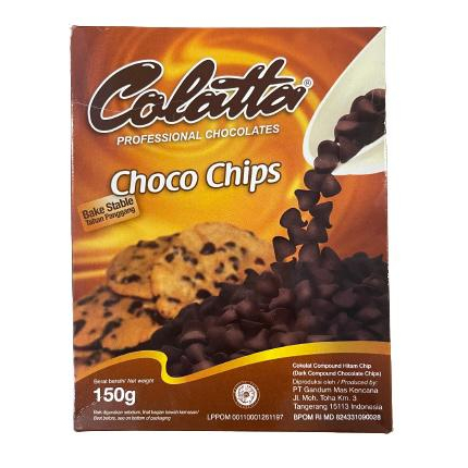 

COLATTA CHOCO CHIPS 150GR