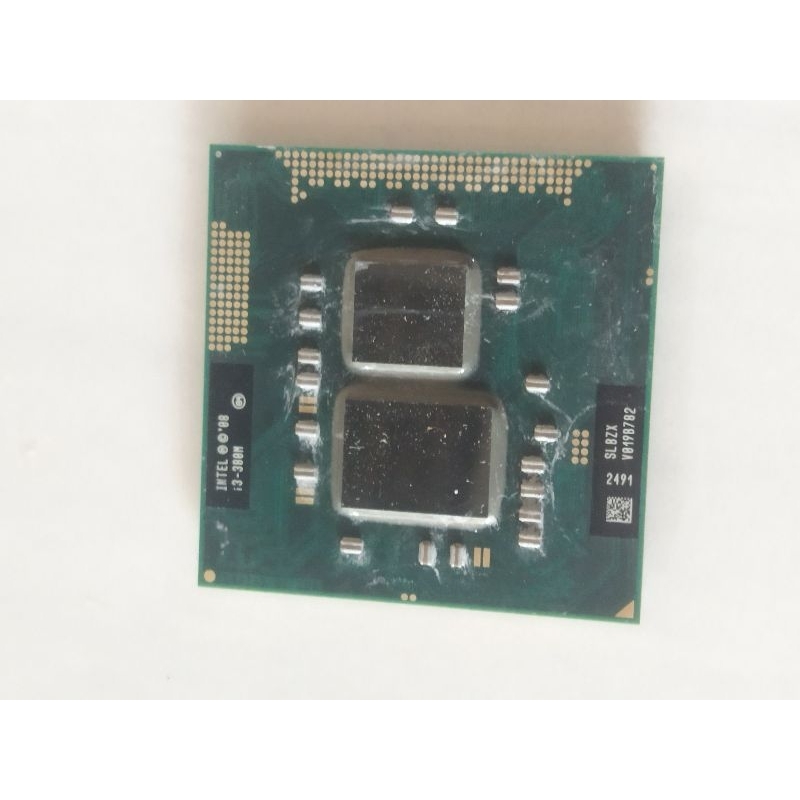 processor intel pentium core i3 pga989 cabutan laptop hp G42  360tx code 7.0
