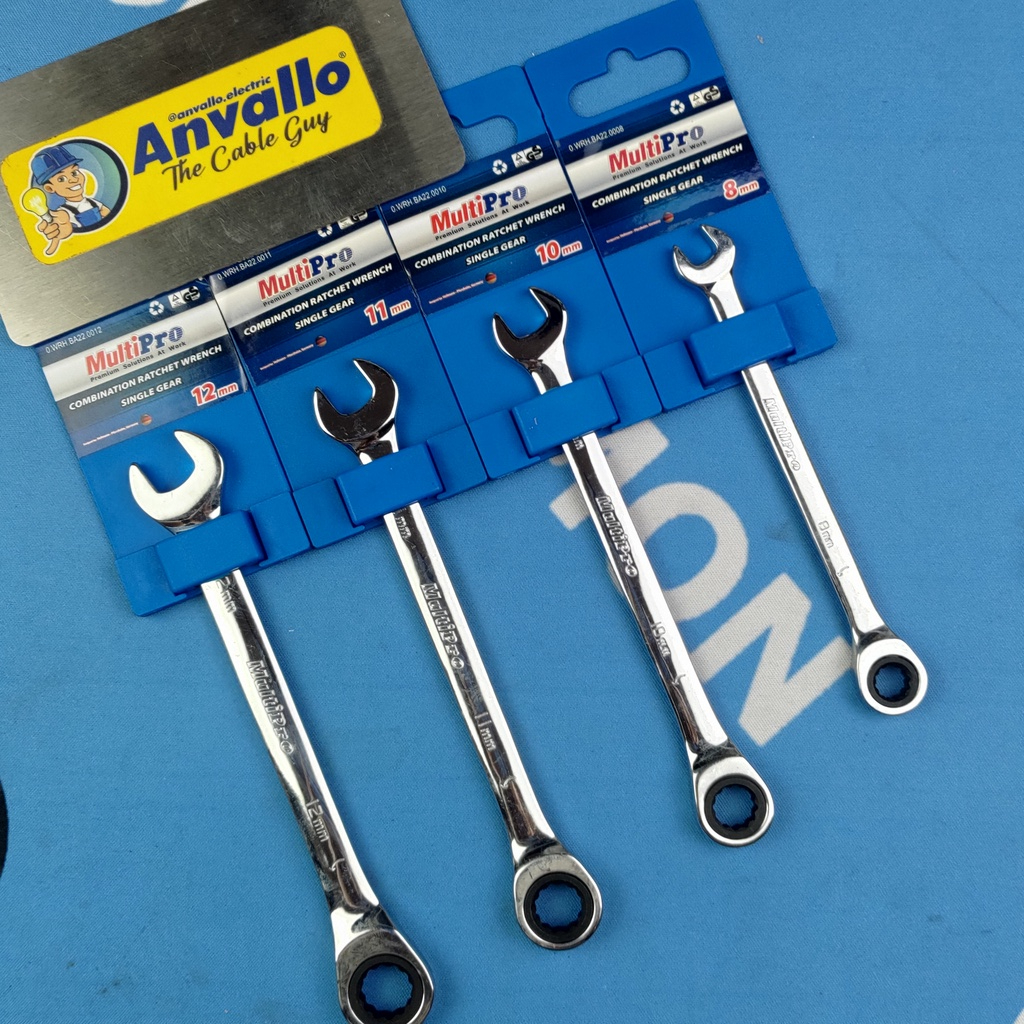 Kunci Pas Ratchet / Combination Ratchet Wrench - MULTIPRO