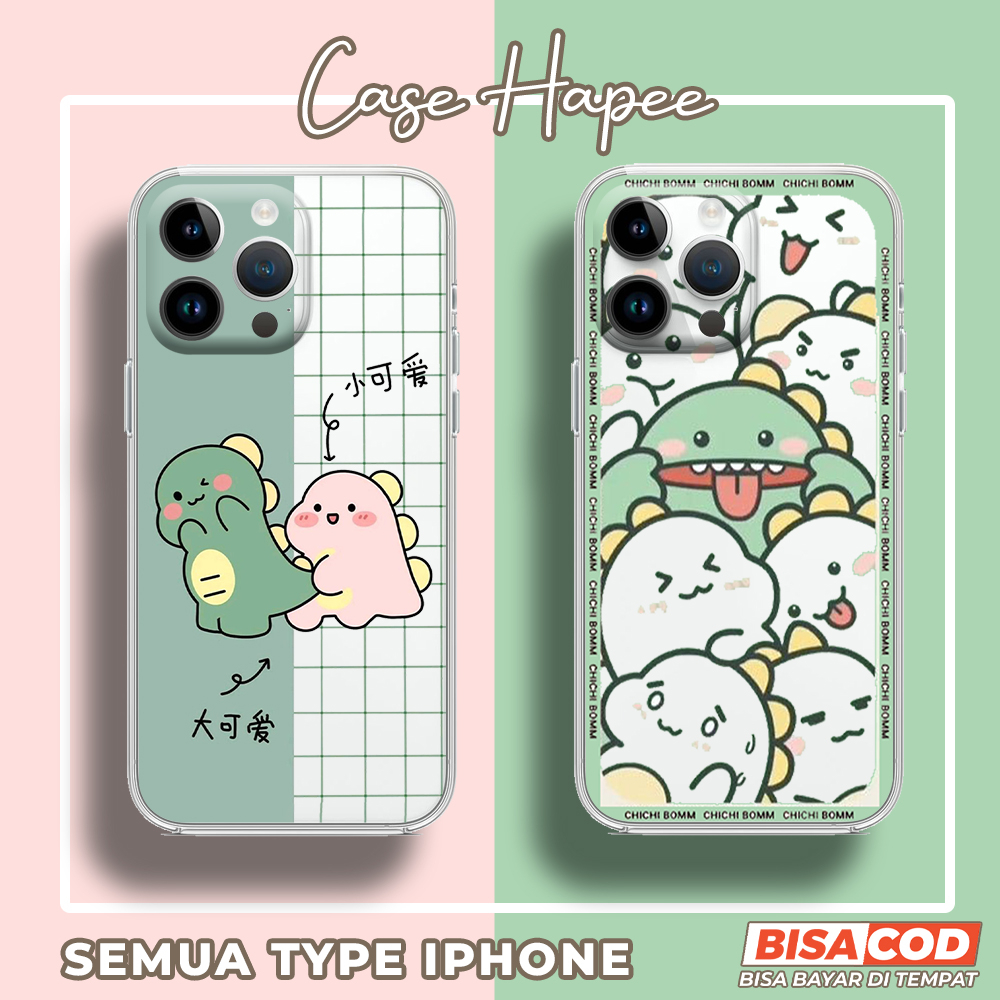 Case Iphone X XS XR Case Hp Iphone X XS XR Casing Iphone X XS XR [DINO] Premium CASE HAPEE Casing Hp