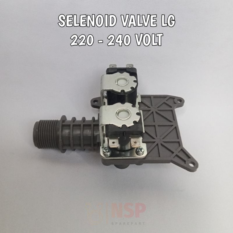 Selenoid Valve Mesin Cuci LG 1 Tabung 220 - 240V