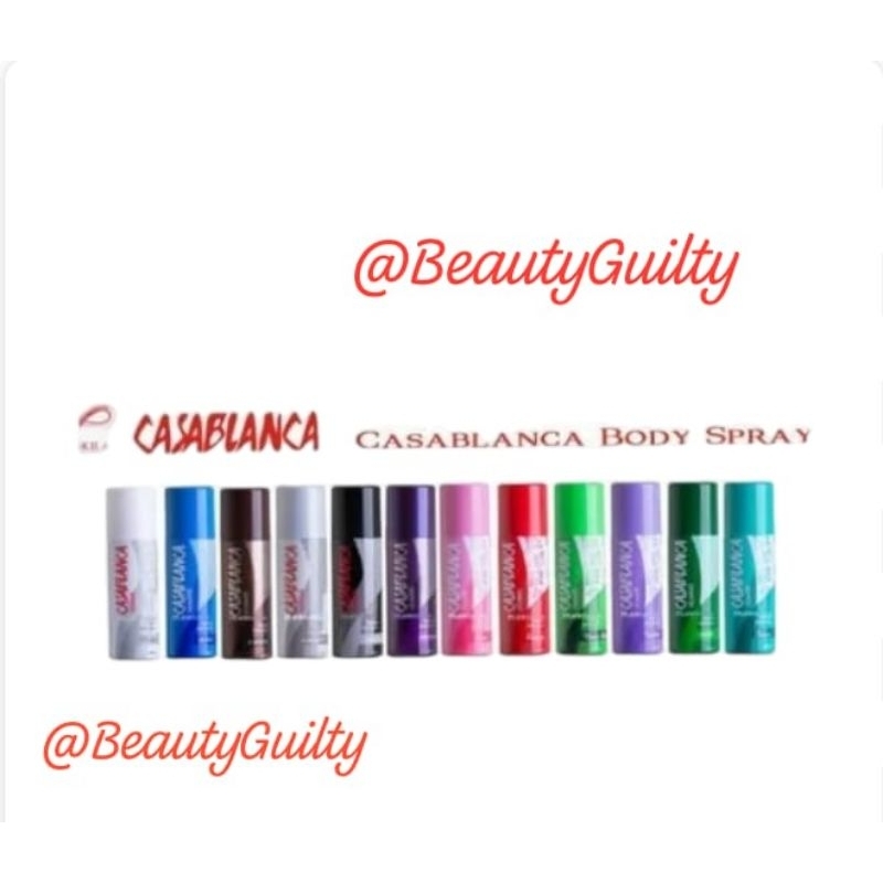 Casablanca body spray 200ml