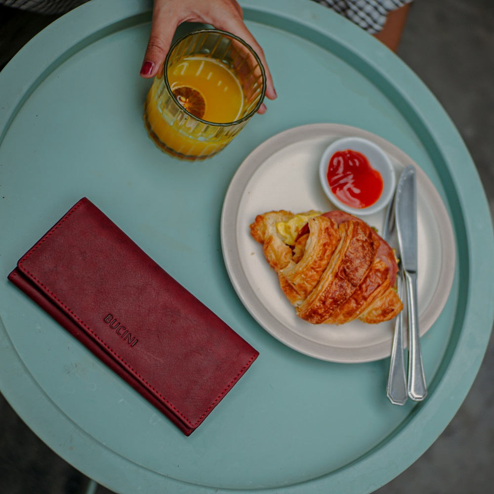 Leather Wallet I Dompet Kulit Panjang Wanita BUCINI Hani