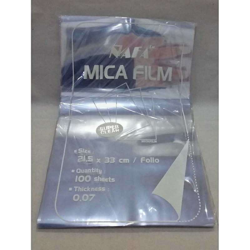 

Mika Jilid Cover Bening Transparant