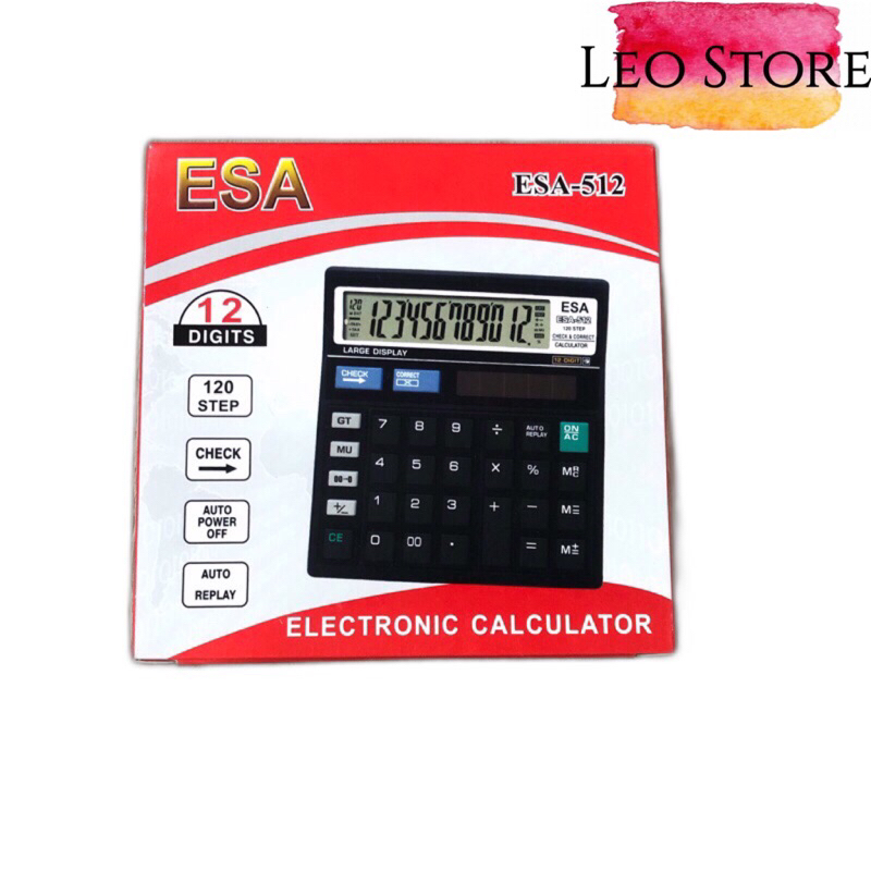 

TERMURAH!!!! KALKULATOR ESA-512.DENGAN 12 DIGIT.READY!!!!
