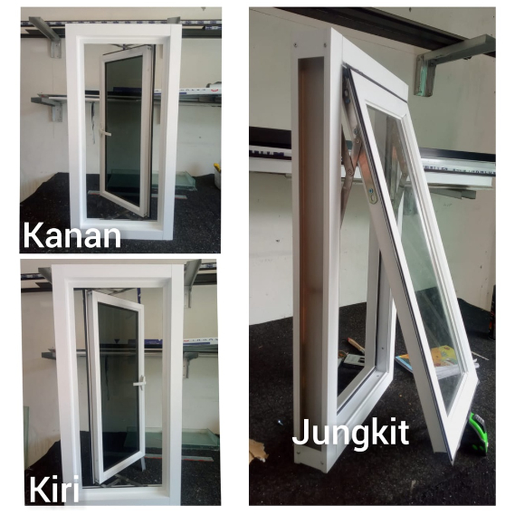 Kusen casement aluminium 40 x 80
