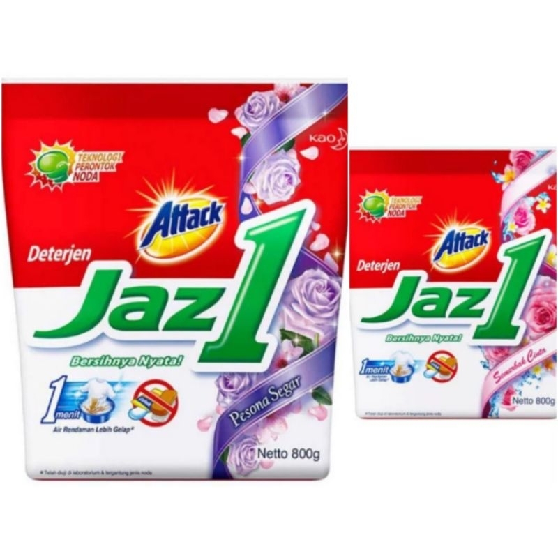 ATTACK JAZ1 Detergen 800gram / Jaz 1 Bubuk