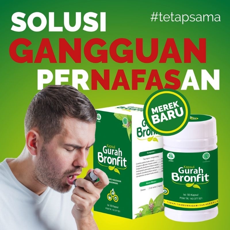NATURAFIT ORIGINAL GURAH BRONFIT 50 KAPSUL