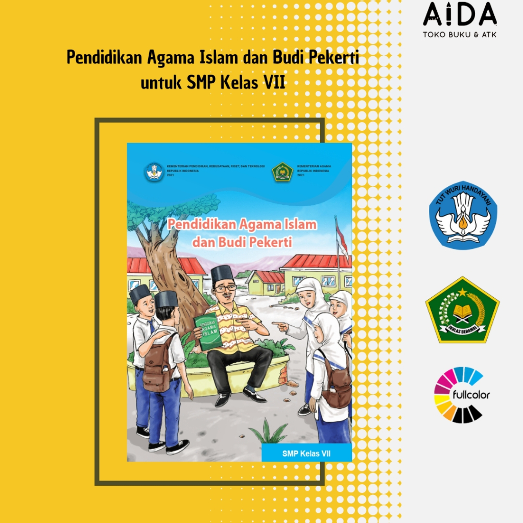 Buku pendidikan Kurikulum Merdeka SMP Agama Islam Kelas 7 - Pendidikan Agama Islam dan Budi Pekerti 