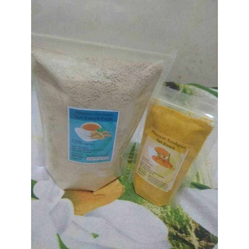 

KUNYIT PUTIH INSTAN kemasan 750gr free 100gr