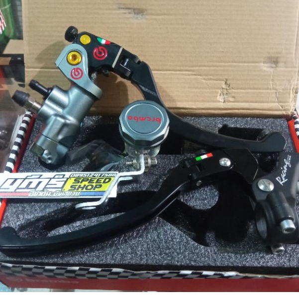 Jual Master Rem Brembo Gp Cnc 18X18 Plus Handle Kiri Twm Thailand