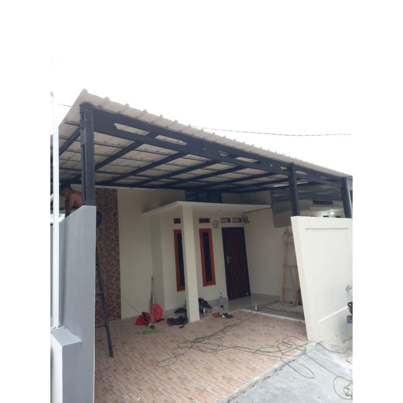 kanopi baja ringan alderon singel