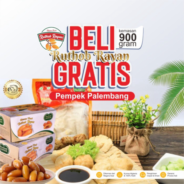 

Rayan Free Pempek Gr Dijual Ruthob Kurma 900 Promo Diskon