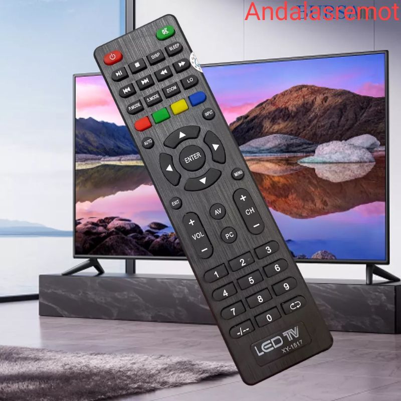 REMOTE TV LED TV XY-1517 SAKURA WEYON ANIMAX DIGITAL
